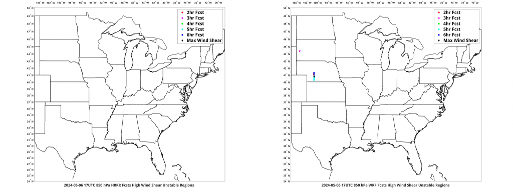 Comparing PHS 4-km WRF model output and 3-km HRRR output on a High Risk ...